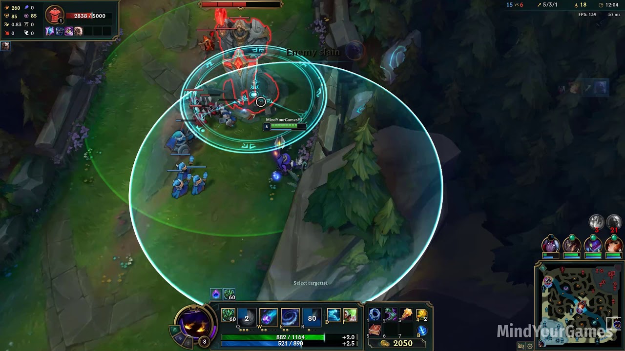 League Of Legends Gameplay (2021) PC 1080p 60FPS