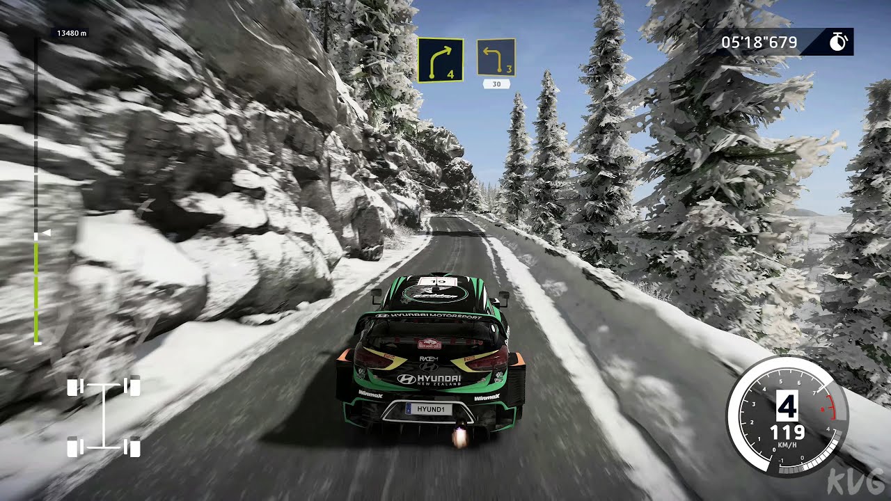 WRC 10 FIA World Rally Championship - Rallye Monte-Carlo - Gameplay (PC UHD) [4K60FPS]