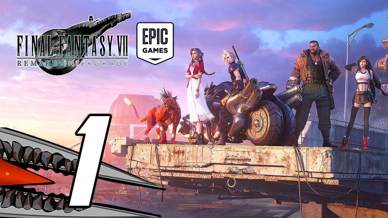 Final Fantasy 7 Remake Intergrade PC - Gameplay Playthrough Part 1 (60FPS)