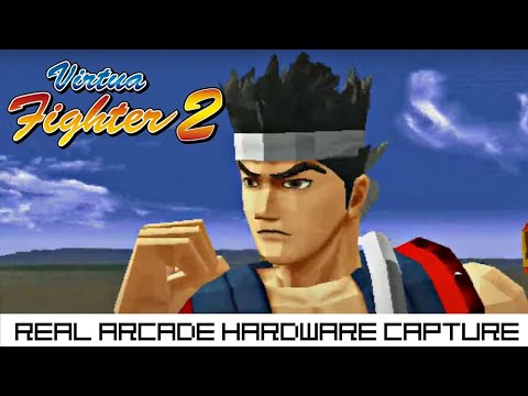 Virtua Fighter 2 (Arcade, 1994) Real Arcade Hardware Capture