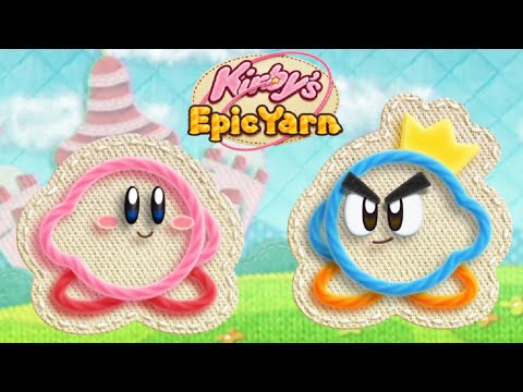 Kirby's Epic Yarn - Full Game 100% Walkthrough