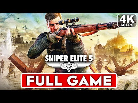 SNIPER ELITE 5 Gameplay Walkthrough Part 1 FULL GAME [4K 60FPS PC] -  No Commentary
