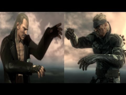 Solid Snake vs Liquid Ocelot (Full Moveset, Highest Difficulty, Full HD)