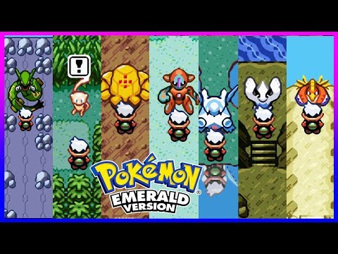 Pokemon Emerald - All Legendary Pokemon Locations