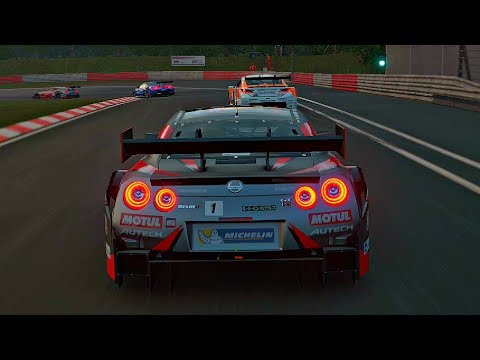 Gran Turismo Sport - Gameplay Nissan Motul Autech GT-R @ Nurburgring Nordschleife [1080p 60fps]