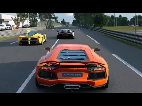 Gran Turismo Sport - Lamborghini Aventador | Le Mans Gameplay (PS4 HD) [1080p60FPS]