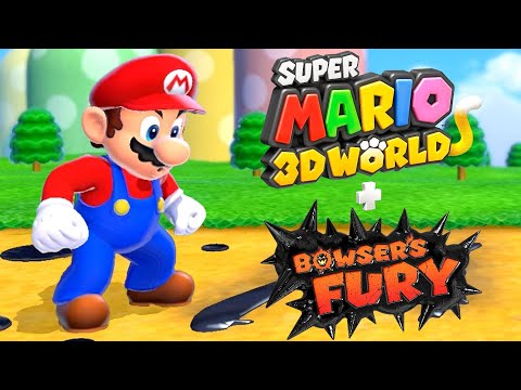 Super Mario 3D World + Bowser's Fury - Full Game Walkthrough