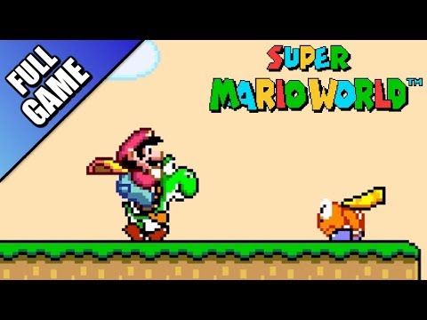 Super Mario World - Worlds 1 to 9 (Full Game 100%)
