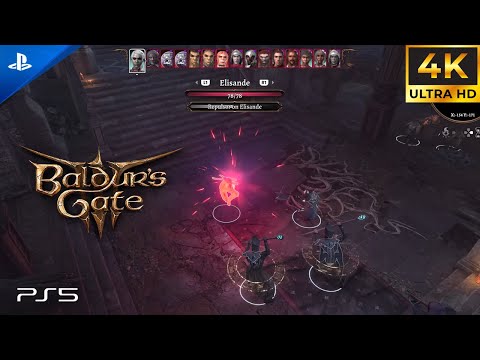 Baldur's Gate 3 Gameplay | PS5 Games | 4K