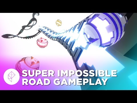 Super Impossible Road Gameplay — Futuristic PS4 Racing Game