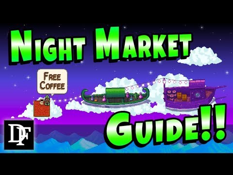 Night Market Guide! New Festival Explained! - Stardew Valley 1.3
