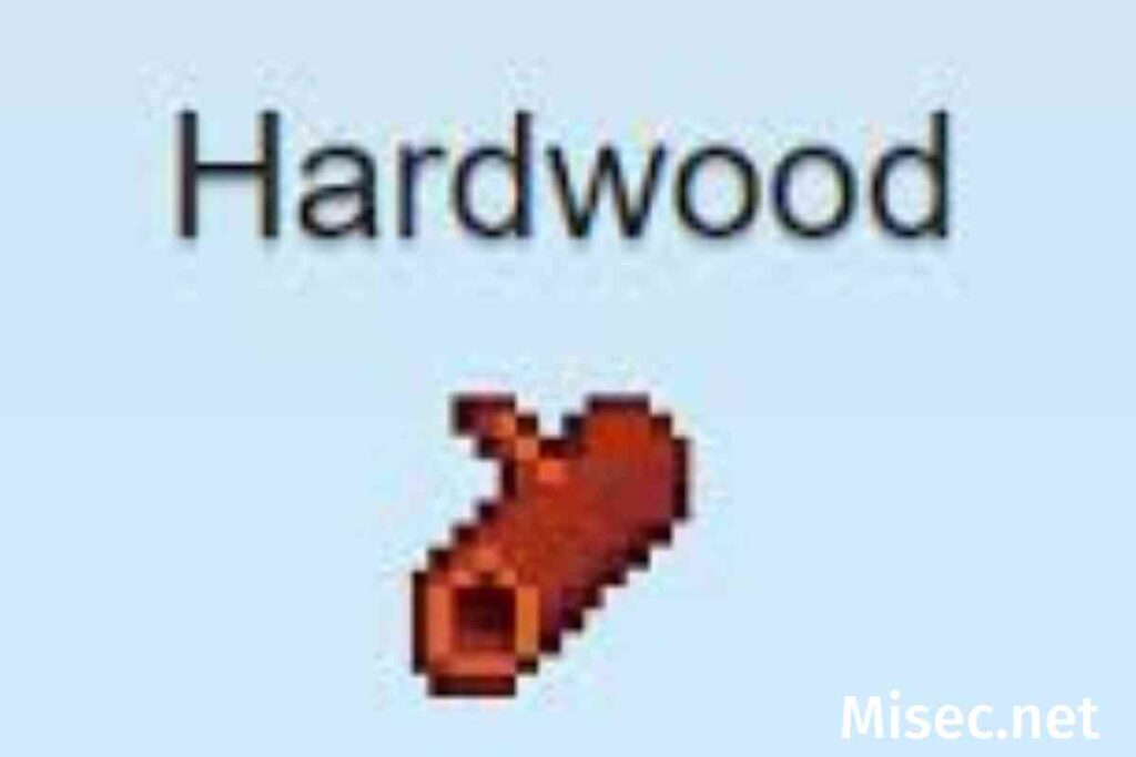 Hardwood in Stardew