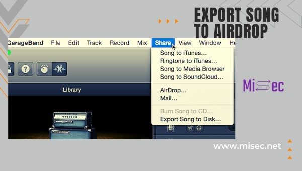 Export GarageBand As MP3