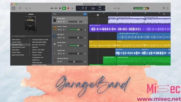 Record Audio Using GarageBand