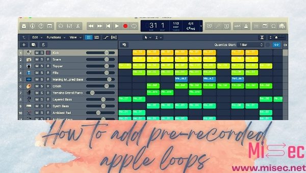 Record Audio Using GarageBand