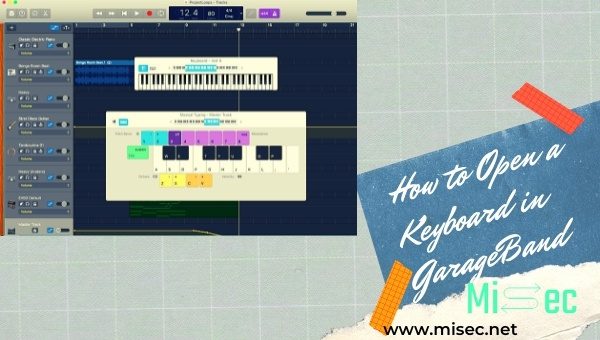 Keyboard On GarageBand