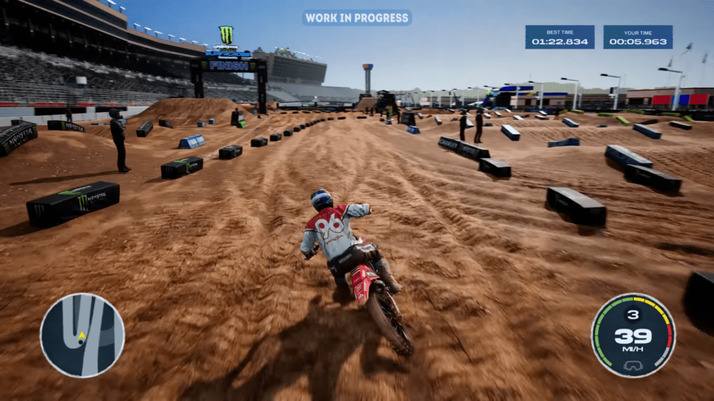Monster Energy Supercross 6 - 10 Best PS4 Dirt Bike Games